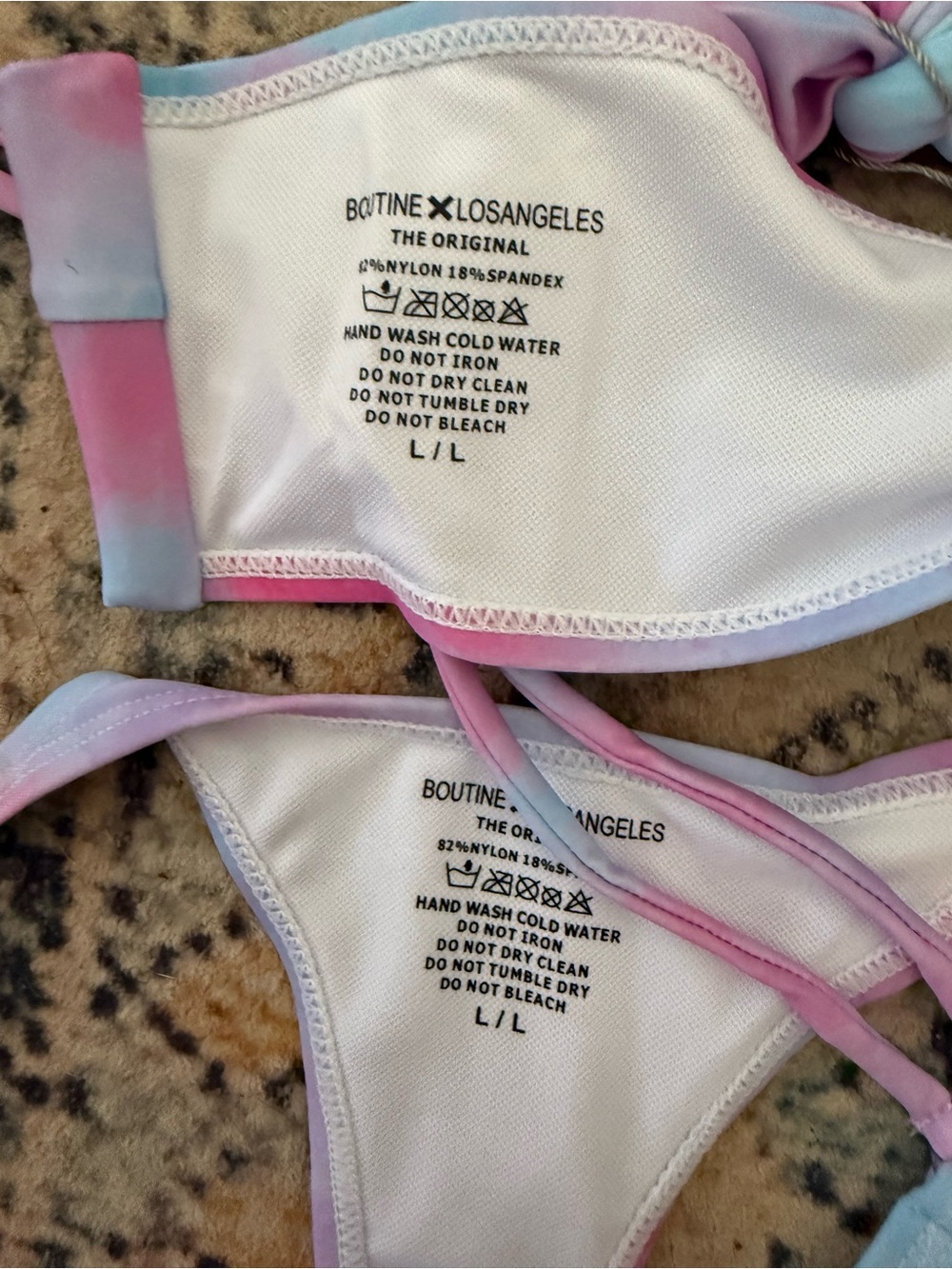 Boutine LA Ultraviolet Roped Set - Picture 5 of 5